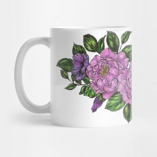 Peony flowers Mug